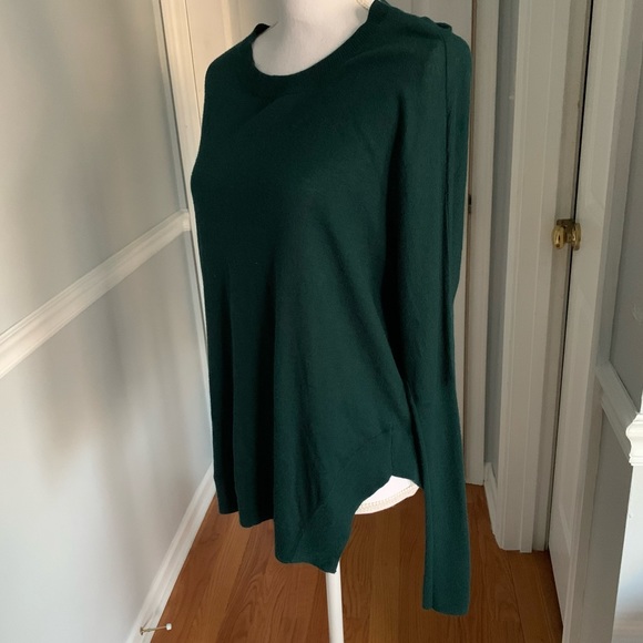 Trouvé Green Oversized Angora Sweater - Picture 3 of 14